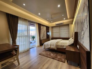 Living Room in 5 BHK Apartment at Mahagun Marvella, Sector 78 – for Rent
