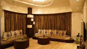 Living Room in 5 BHK Apartment at Mahagun Marvella, Sector 78 – for Rent