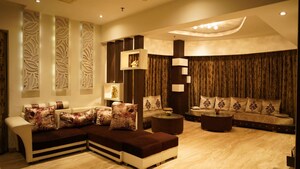 Living Room in 5 BHK Apartment at Mahagun Marvella, Sector 78 – for Rent
