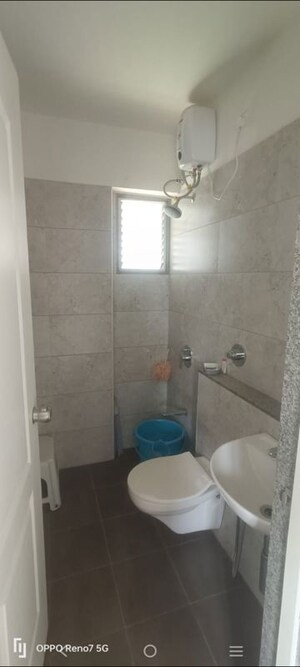 Bathroom in 3 BHK Apartment at Goyal Orchid Valley, Shela – for Rent