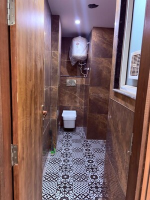 Bathroom in 1 BHK Builder Floor at Chattarpur – for Sale