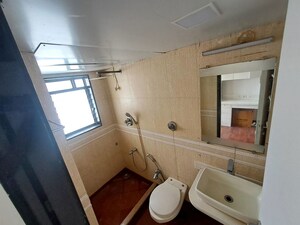 Bathroom in 2 BHK Apartment at Sushila Baug, Bandra East – for Rent