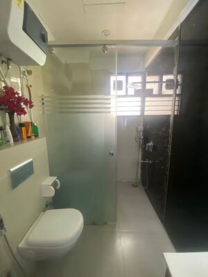Bathroom in 3 BHK Apartment at Ansal Crown Heights, Sector 80 – for Rent