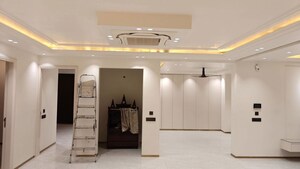 Building Lobby in 4 BHK Builder Floor at Ashok Vihar – for Rent