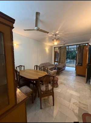 Living Room in 2 BHK Builder Floor at Chittaranjan Park – for Rent