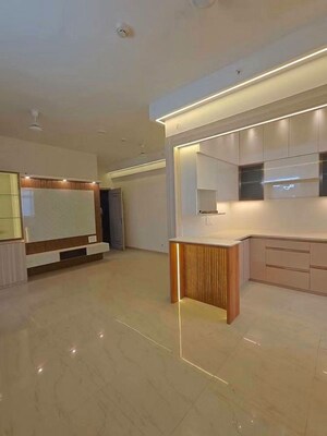 Kitchen in 3 BHK Apartment at Nirala Greenshire Phase I, Patwari – for Rent