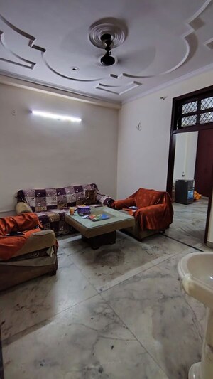 Living Room in 2 BHK Builder Floor at Onyx Plaza, Vasundhara Sector 3 – for Rent