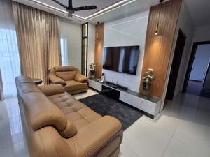Living Room in 3.5 BHK Apartment at L&T Raintree Boulevard, Hebbal – for Sale
