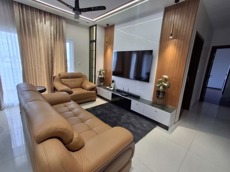 Living Room, l-t-raintree-boulevard 3.5 Bedroom 1955 Sq.Ft. Apartment In Hebbal Bangalore 10688350