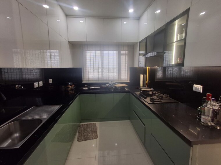 Kitchen, l-t-raintree-boulevard 3.5 Bedroom 1955 Sq.Ft. Apartment In Hebbal Bangalore 10688350