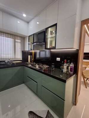 Kitchen in 3.5 BHK Apartment at L&T Raintree Boulevard, Hebbal – for Sale