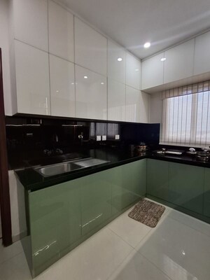 Kitchen in 3.5 BHK Apartment at L&T Raintree Boulevard, Hebbal – for Sale