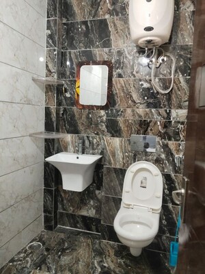 Bathroom in 4 BHK Builder Floor at Niti Khand ii – for Rent