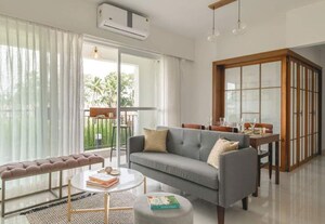 Living Room in 2 BHK Apartment at Godrej Splendour, Whitefield – for Sale