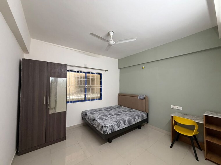 Bedroom, sanjeev-shine 2 Bedroom 1100 Sq.Ft. Apartment In Panathur Bangalore 10688407