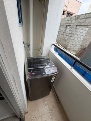 Balcony in 2 BHK Apartment at Sanjeev Shine, Panathur – for Rent