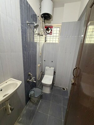 Bathroom in 2 BHK Apartment at Sanjeev Shine, Panathur – for Rent