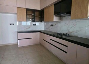 Kitchen in 4 BHK Apartment at Brigade Caladium, Hebbal – for Rent