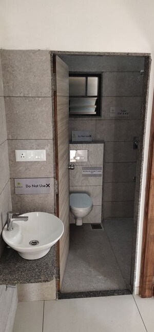 Washroom in 3 BHK Apartment at Everest Trinity, Bhayli – for Sale