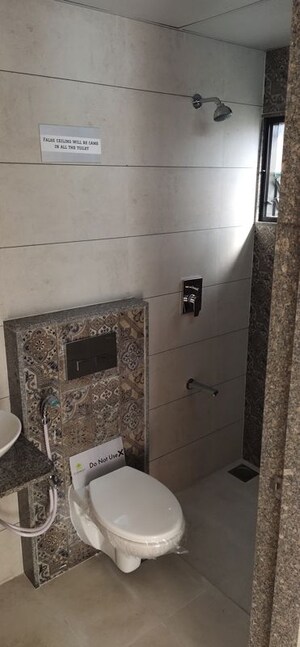 Washroom in 3 BHK Apartment at Everest Trinity, Bhayli – for Sale