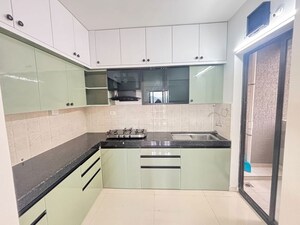 Kitchen in 2 BHK Apartment at Shapoorji Pallonji Sensorium, Hinjewadi – for Rent