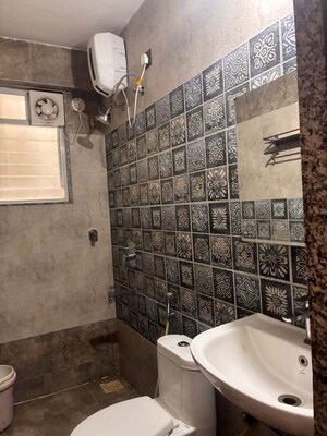 Bathroom in 2 BHK Apartment at Unique group Zest County, Lohgaon – for Rent