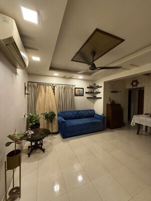 Living Room in 2 BHK Apartment at Raunak Tower, Pokhran Road No One – for Rent