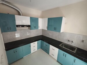 Kitchen in 3 BHK Apartment at Alaknanda Enclave Apartments, Roberts Lines – for Rent