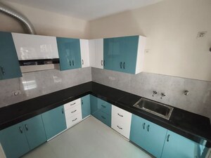 Kitchen in 3 BHK Apartment at Alaknanda Enclave Apartments, Roberts Lines – for Rent