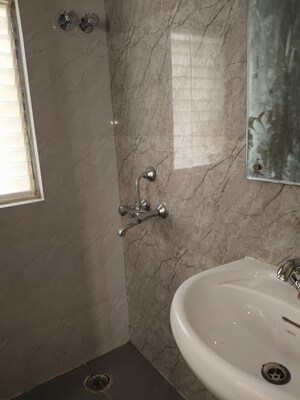 Bathroom in 3 BHK Apartment at Alaknanda Enclave Apartments, Roberts Lines – for Rent