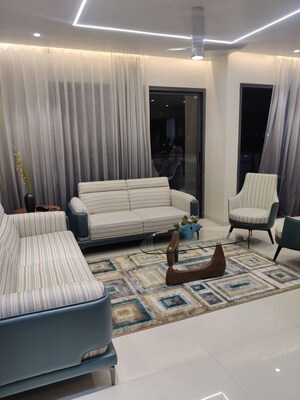 Living Room in 3 BHK Apartment at Everest Axora, Bhayli – for Sale