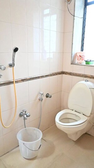 Bathroom in 3 BHK Apartment at Chembur – for Rent