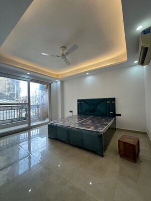 Living Room in 3 BHK Builder Floor at Freedom Fighters Vihar – for Rent
