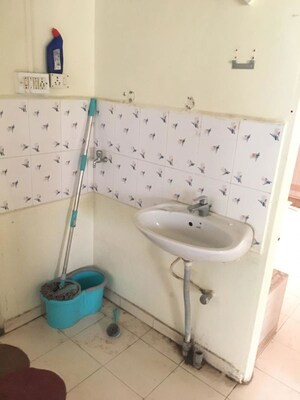Bathroom in 2 BHK Apartment at Bhujbal Township, Kothrud – for Rent