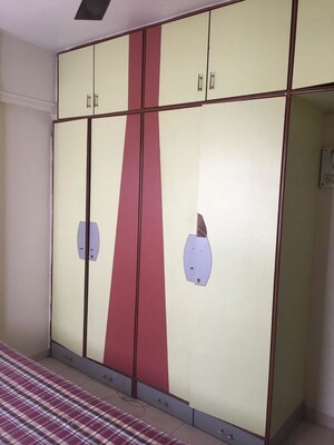 Bedroom in 2 BHK Apartment at Bhujbal Township, Kothrud – for Rent
