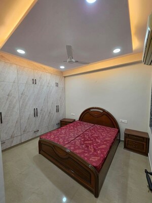 Bedroom in 3 BHK Builder Floor at Rajouri Garden – for Rent