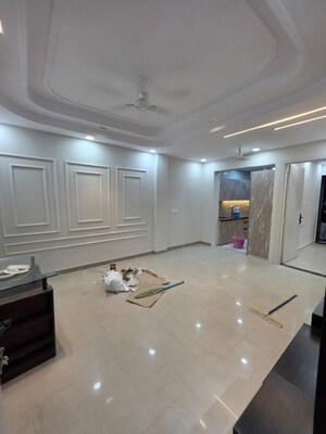 Living Room in 3 BHK Builder Floor at Rajouri Garden – for Rent