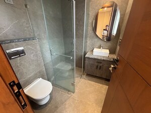 Bathroom in 3 BHK Builder Floor at East Of Kailash – for Sale