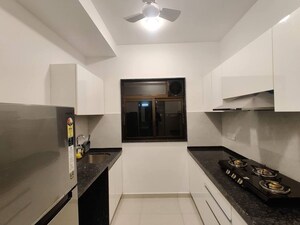 Kitchen in 1 BHK Apartment at Lalani Grandeur, Goregaon East – for Rent