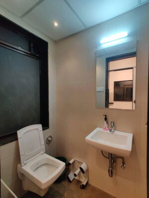 Bathroom in 1 BHK Apartment at Lalani Grandeur, Goregaon East – for Rent