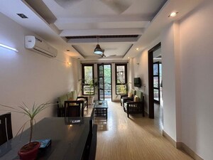 Building Lobby in 3 BHK Builder Floor at Kailash Colony – for Sale