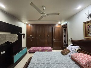 Living Room in 3 BHK Builder Floor at East Of Kailash – for Sale