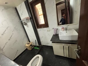 Kitchen in 3 BHK Builder Floor at East Of Kailash – for Sale