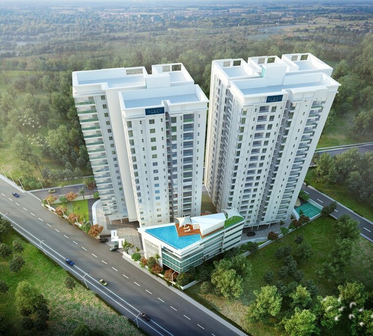 Exterior View, pradeep-bliss 3 Bedroom 3289 Sq.Ft. Apartment In Somajiguda Hyderabad 10688587