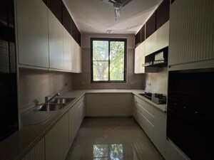 Kitchen in 3 BHK Builder Floor at East Of Kailash – for Sale