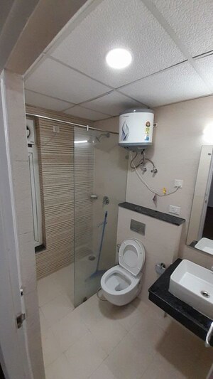 Bathroom in 2 BHK Apartment at Supertech Hues, Sector 68 – for Rent