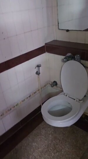 Bathroom in 3 BHK Apartment at Chembur – for Rent