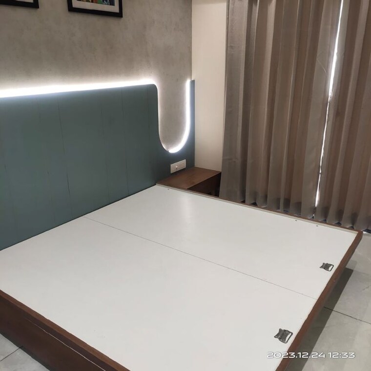 Bedroom, unity-sapphire 3 Bedroom 1000 Sq.Ft. Apartment In Sevasi Vadodara 10444145