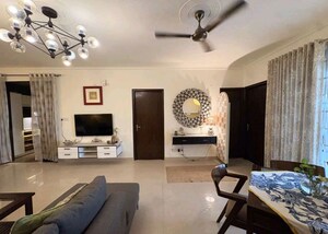Living Room in 3 BHK Apartment at Yamuna Expressway – for Sale