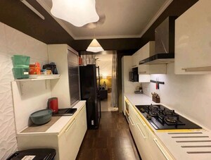 Kitchen in 3 BHK Apartment at Yamuna Expressway – for Sale
